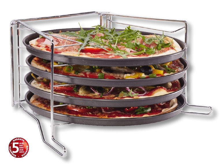 Set de cuisson pour pizza, 5 pièces