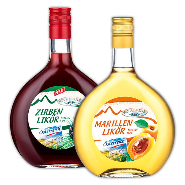 Zirben-/ Marillen Likör