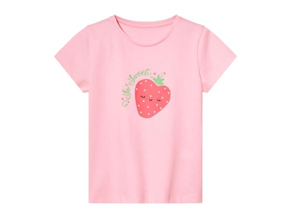 Lupilu Kids' Pink Short Pyjama Set