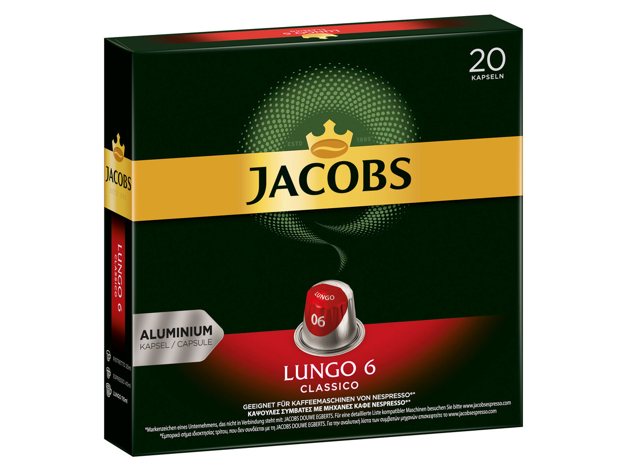 JACOBS Kaffekapseln
