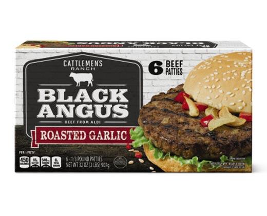 Cattlemen's Ranch 
 Roasted Garlic or Onion Black Angus Beef Patties