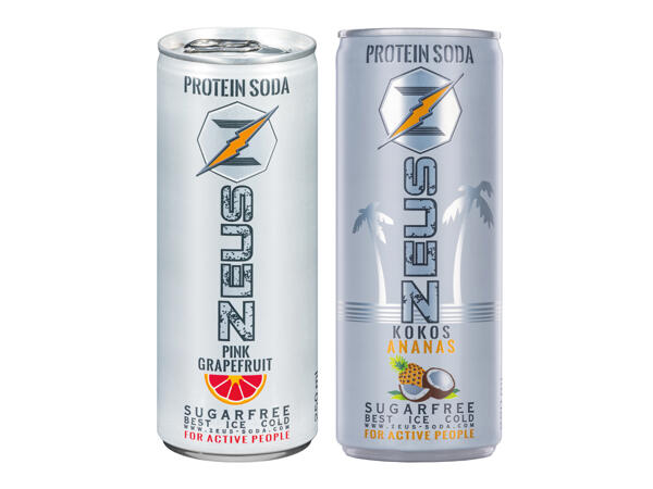 Zeus Protein Soda