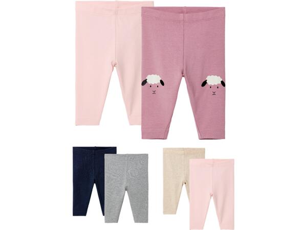 Leggings, 2-pack