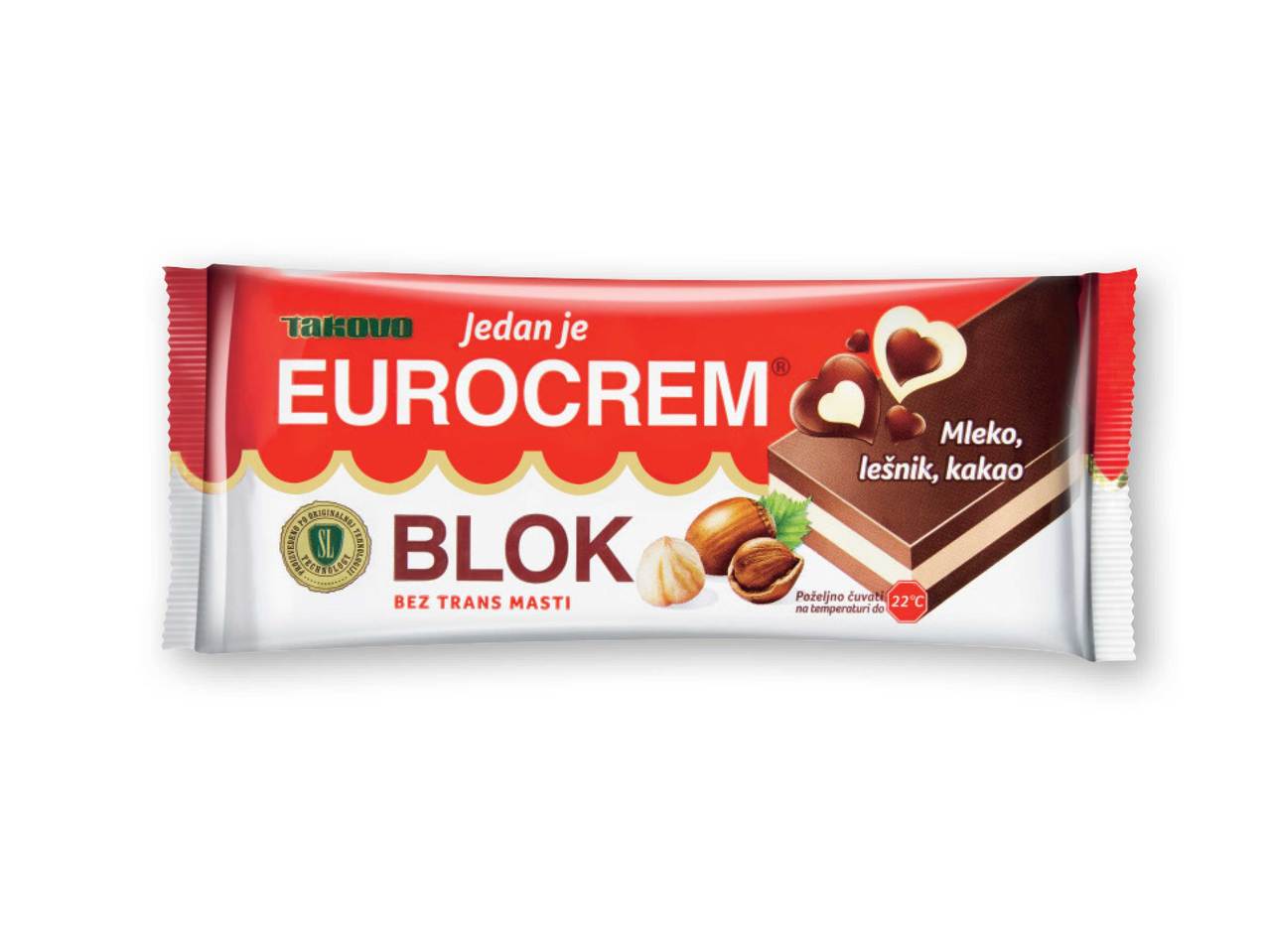 Eurocrem Chocolate Block