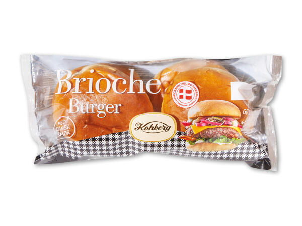 Kohberg burgerboller brioche