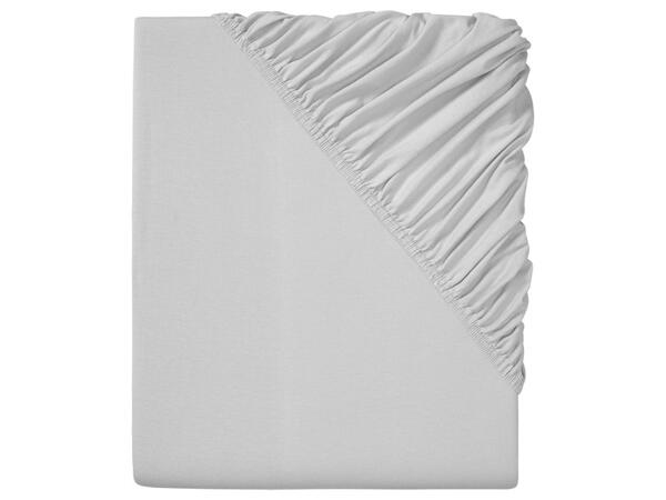 LIVARNO home Žerzejové napínací prostěradlo, 140-160 x 200 cm