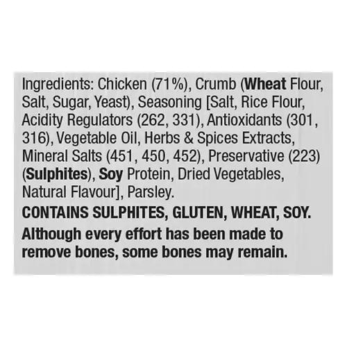 RSPCA Approved Chicken Patties 500g