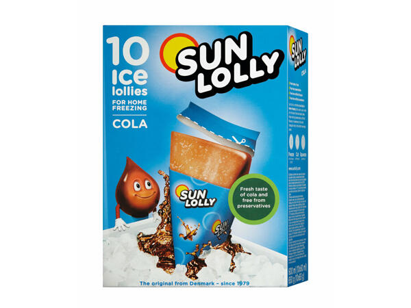 Glaces à l'eau à congeler soi-même
