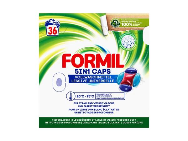 Lessive en capsules 5 en 1