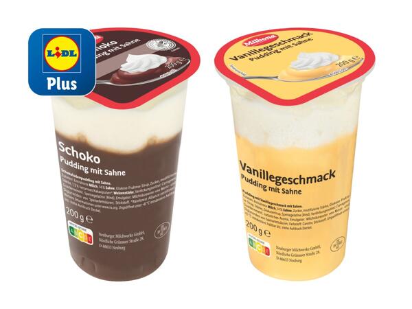 Budino con panna (azione valida solo nella Svizzera tedesca e nella Svizzera romanda)