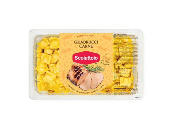 Quadrucci with Meat