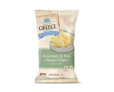 Journey To...Greece Rosemary & Feta Krinkle Cut Kettle Chips