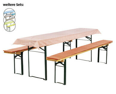 MY LIVING STYLE 
 BIERBANKAUFLAGEN-SET, 3-TEILIG