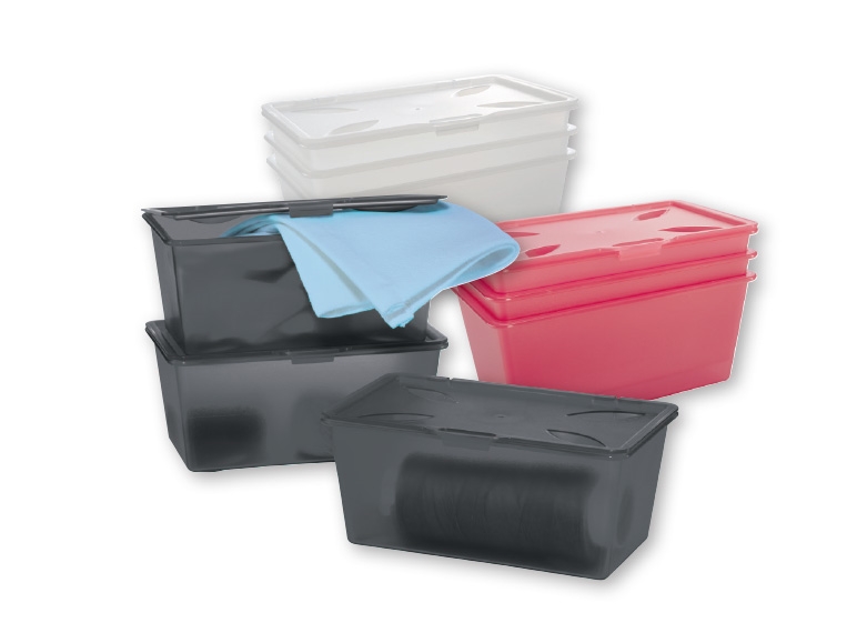 CRELANDO Plastic Storage Containers