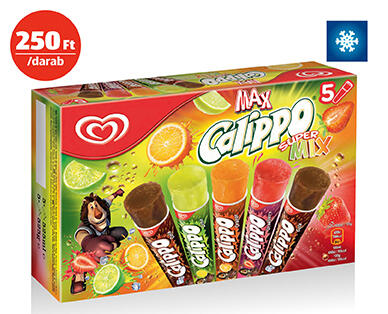 ALGIDA 
 Max Calippo Super Mix jégkrém, 5 darab