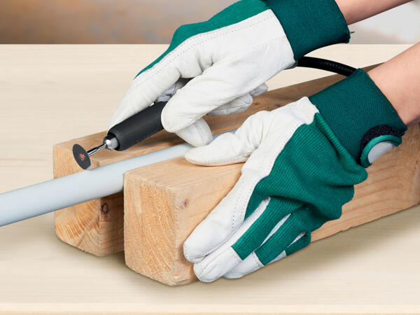 Double Bench Grinder With Flexible Drive Shaft