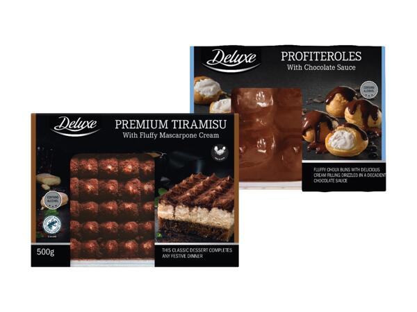 Tiramisu/ Profiteroles