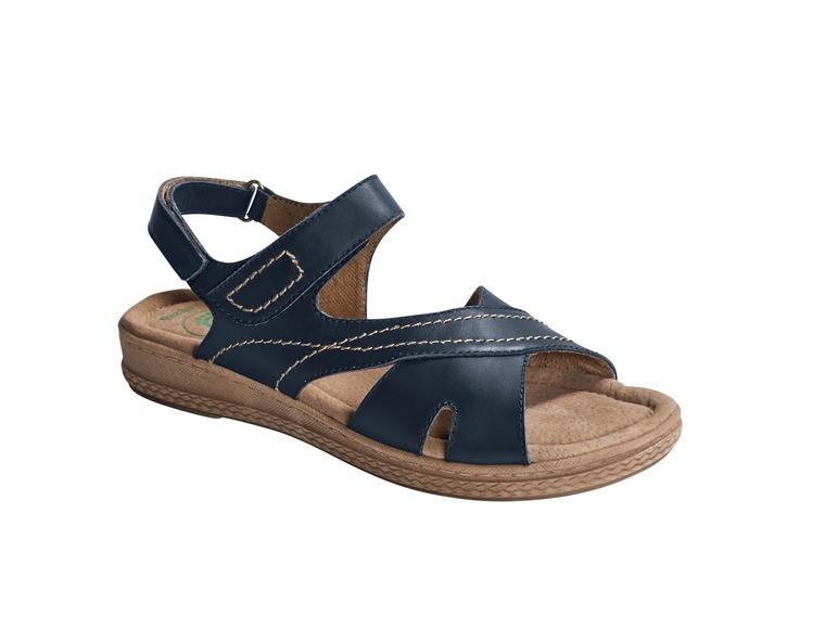 Sandales en cuir pour dames