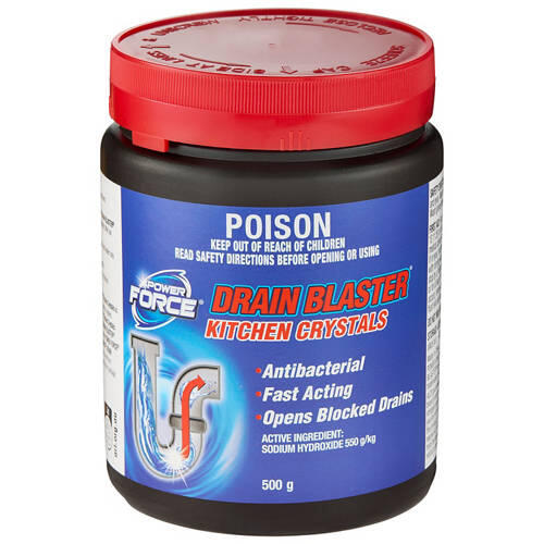 Drain Cleaner Crystals 500g Assortment