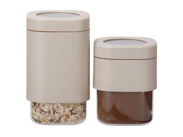 Silvercrest Beige Food Storage Containers