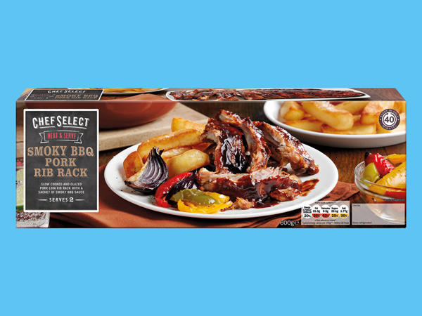 Chef Select Smoky BBQ Pork Rib Rack
