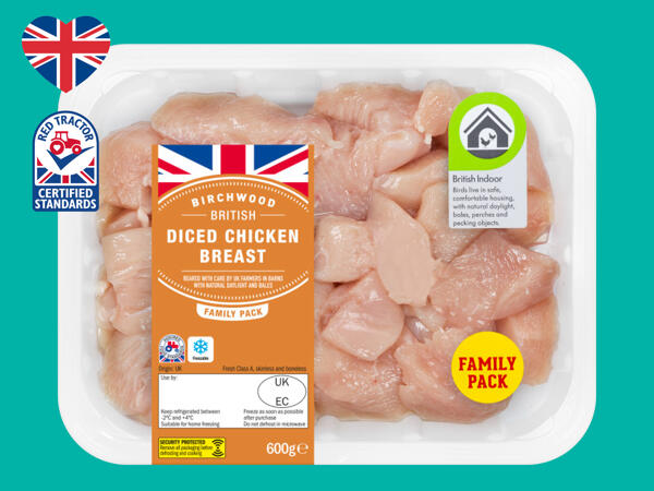 Diced Chicken Breast