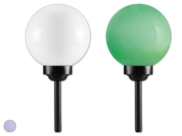 LED-Solar-Kugelleuchte, Ø 20 cm