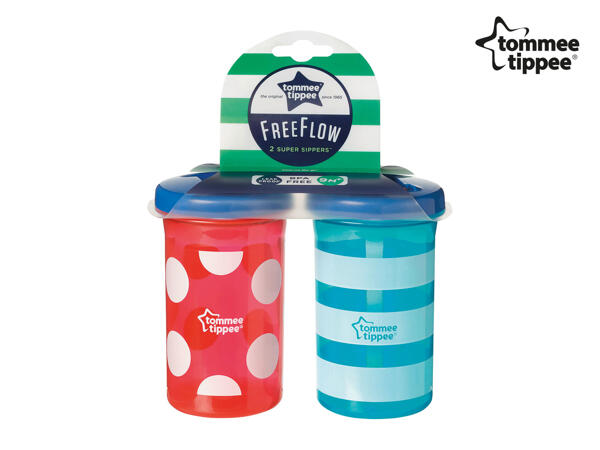 Tommee Tippee Free Flow Super Sipper Bottles