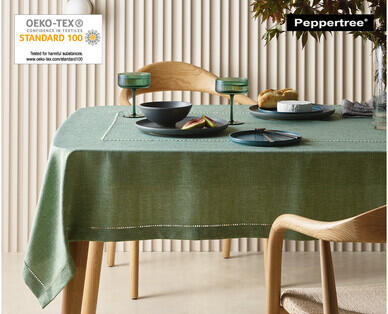 Linen-Look Tablecloth