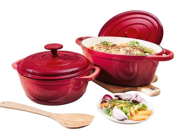 Cast Iron Casserole Dish