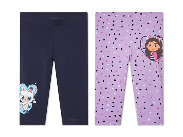 Kleinkinder Capri-Leggings, 2 Stück