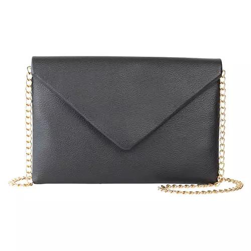 Envelope Clutch Crossbody - Black