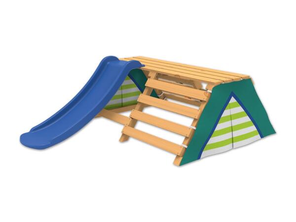 Tipi mit Rutsche