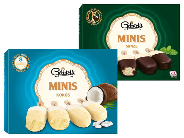 GELATELLI Minis Kokos oder Minze