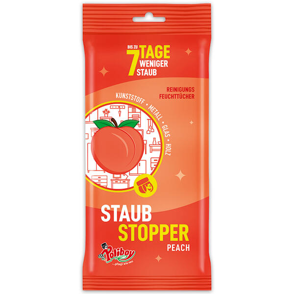 Staubstopper Peach