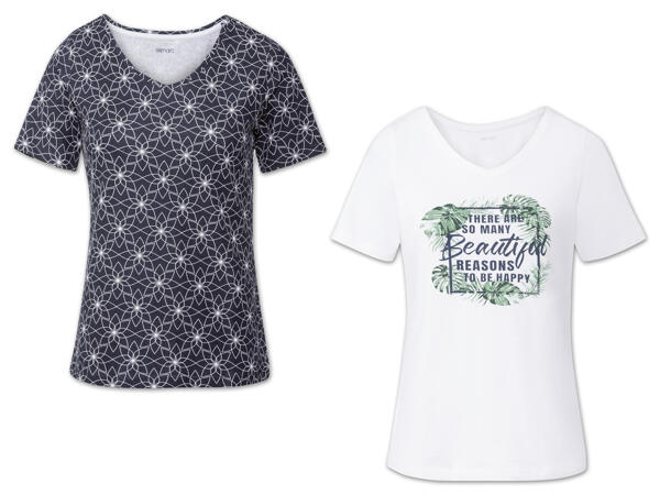 Damen T-Shirt, 2 Stück