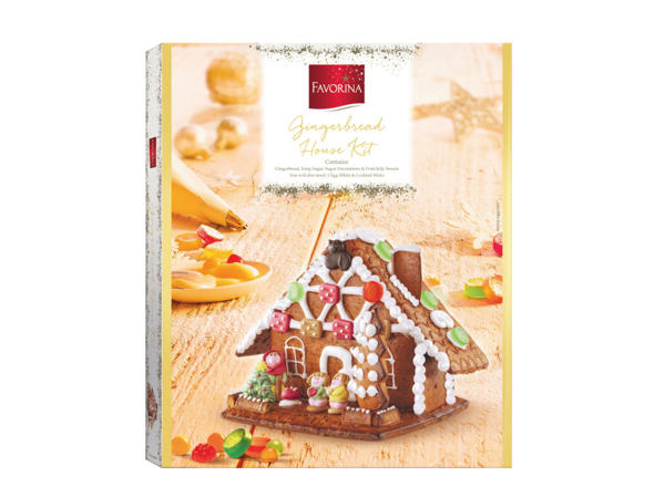 Favorina Gingerbread House Kit