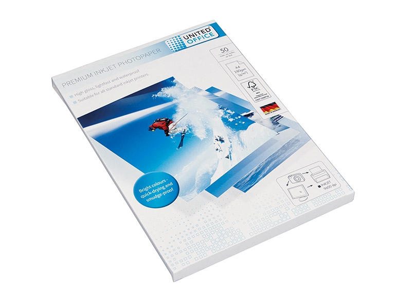 UNITED OFFICE Premium Inkjet Photopaper