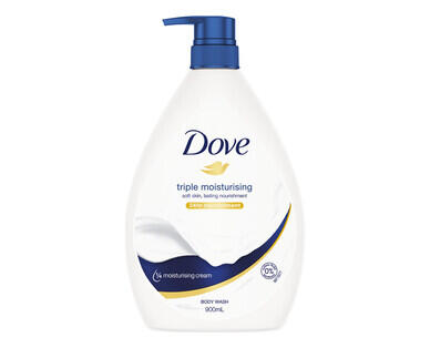 Dove Triple Moisturising Body Wash 900ml