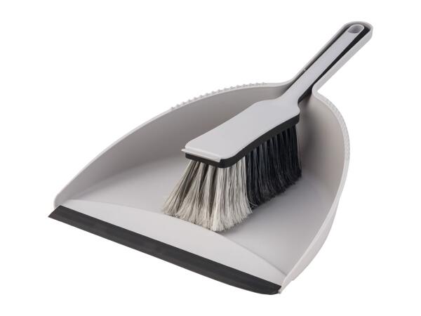 W5 Grey Dustpan & Brush Set