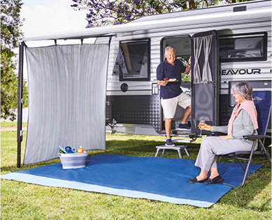 Caravan Privacy Side Wall