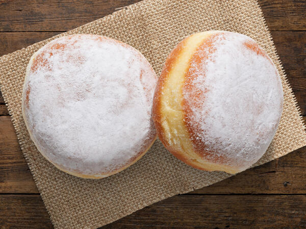 Berliner mit Mehrfruchtfüllung 6er​