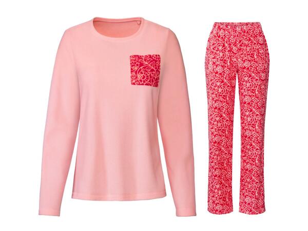 Ladies' fleece pyjama