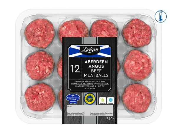 Deluxe 12 Aberdeen Angus Beef Meatballs