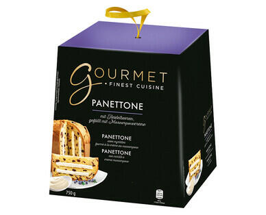 GOURMET 
 PANETTONE CON CREMA AL MASCARPONE