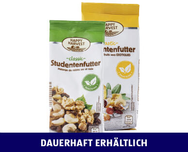 HAPPY HARVEST 
 STUDENTENFUTTER