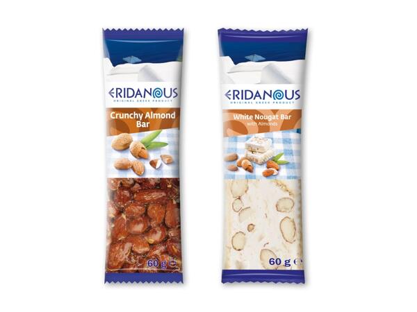 Mandel- eller nougatbar