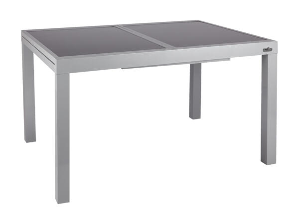 Table de jardin extensible en aluminium