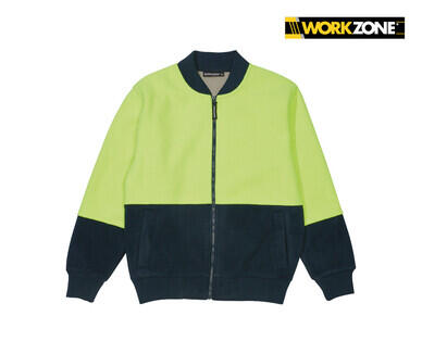 Men's Sherpa Lined Bomber Jacket