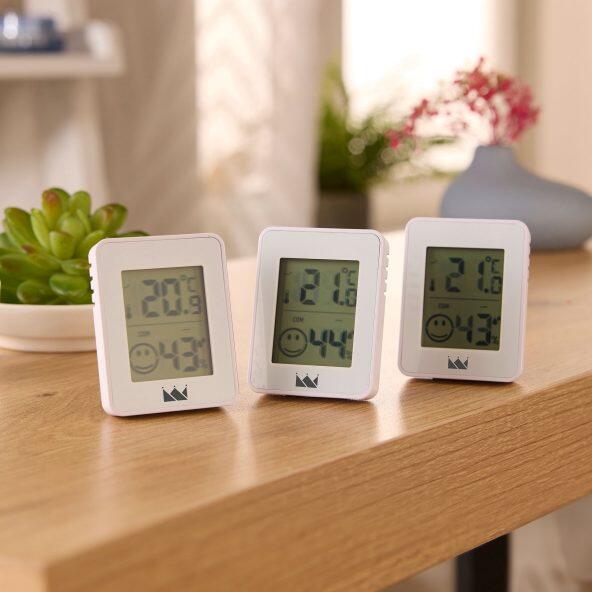 KRONTALER(R) 				Thermische hygrometer, 3 st.